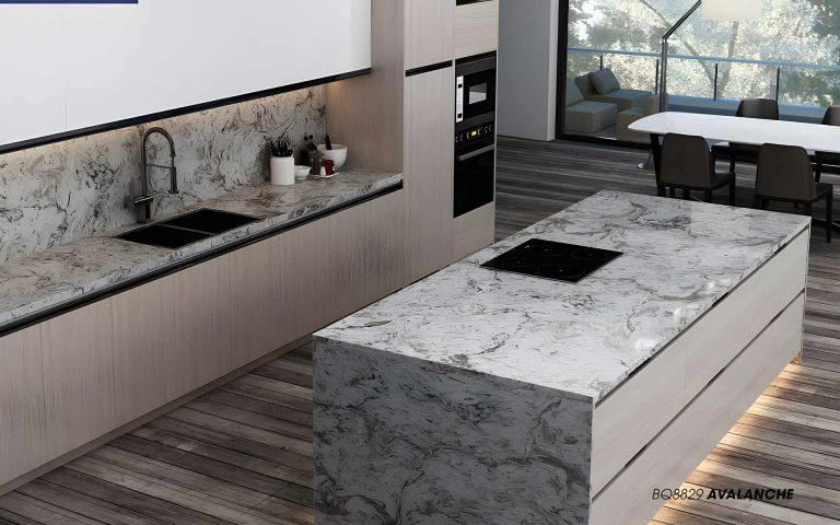 Mẫu đá Vicostone granite cho mặt bếp